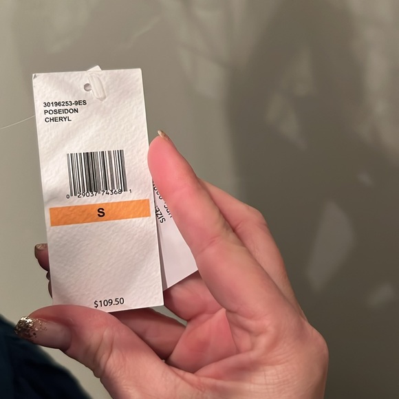 NWT Blue Maxi Dress size small - Picture 4 of 6